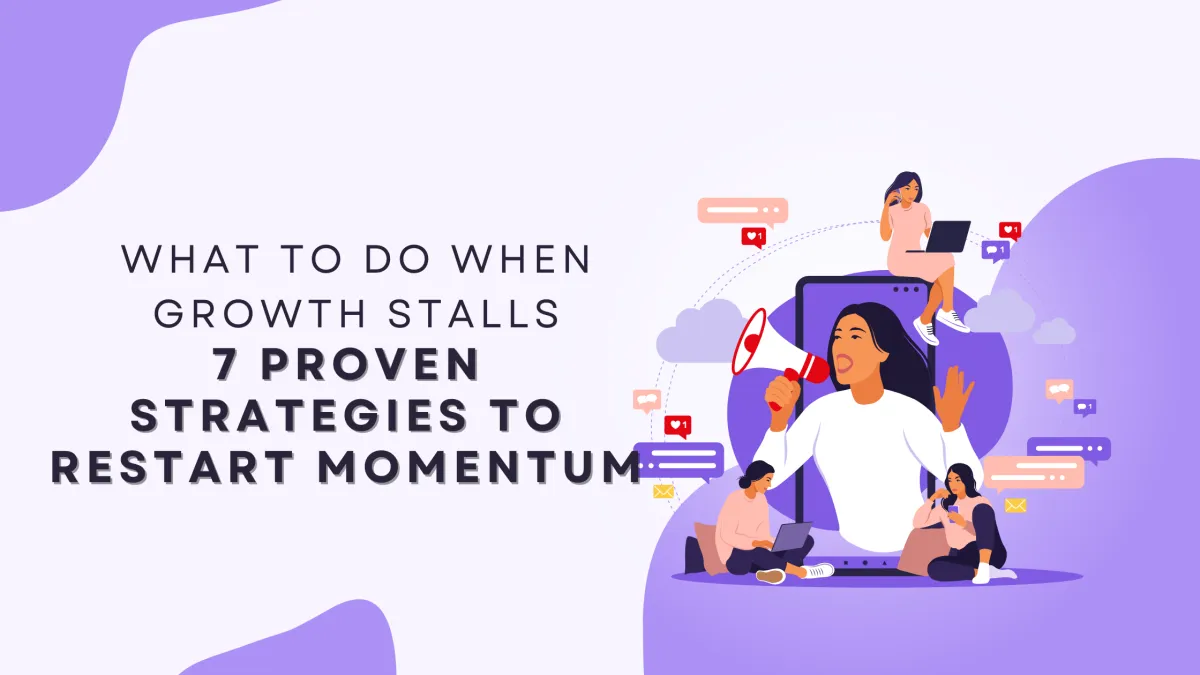 Business growth strategy for gaining momentum and renewal through smart planning
