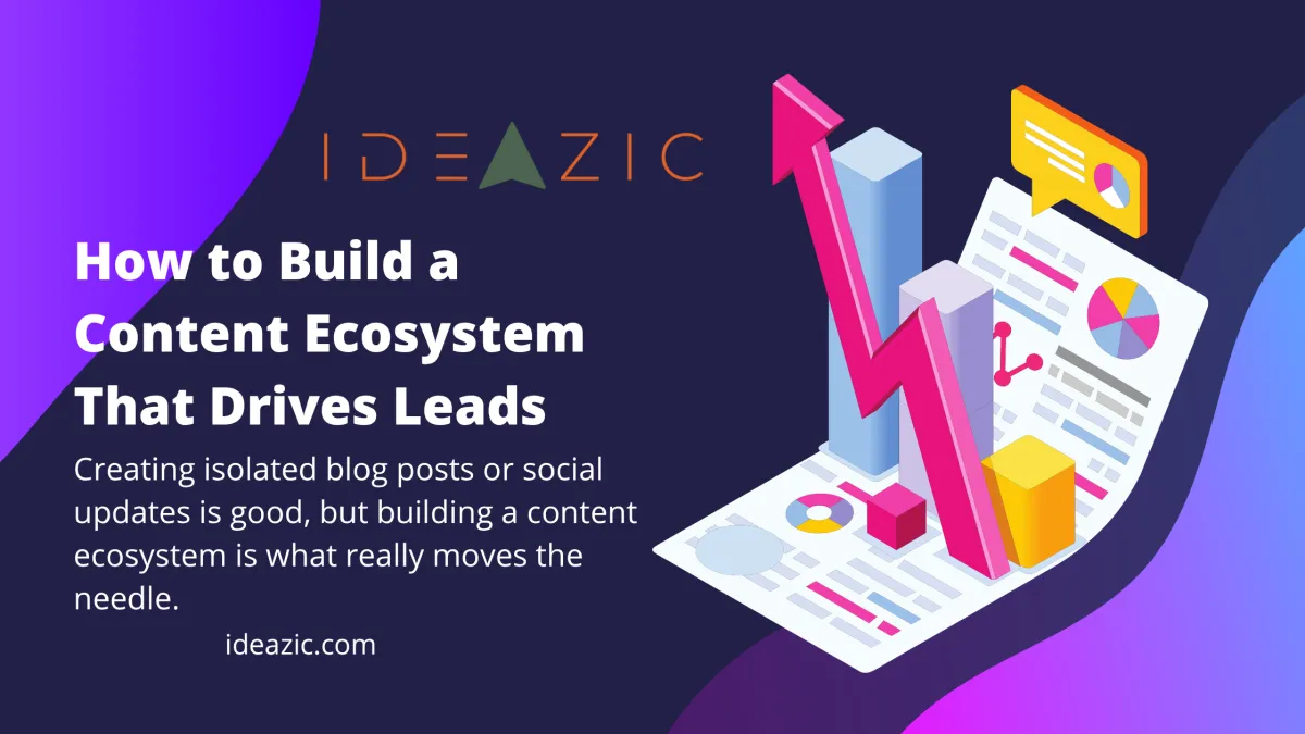 Content ecosystem strategy for consistent lead generation and business growth
