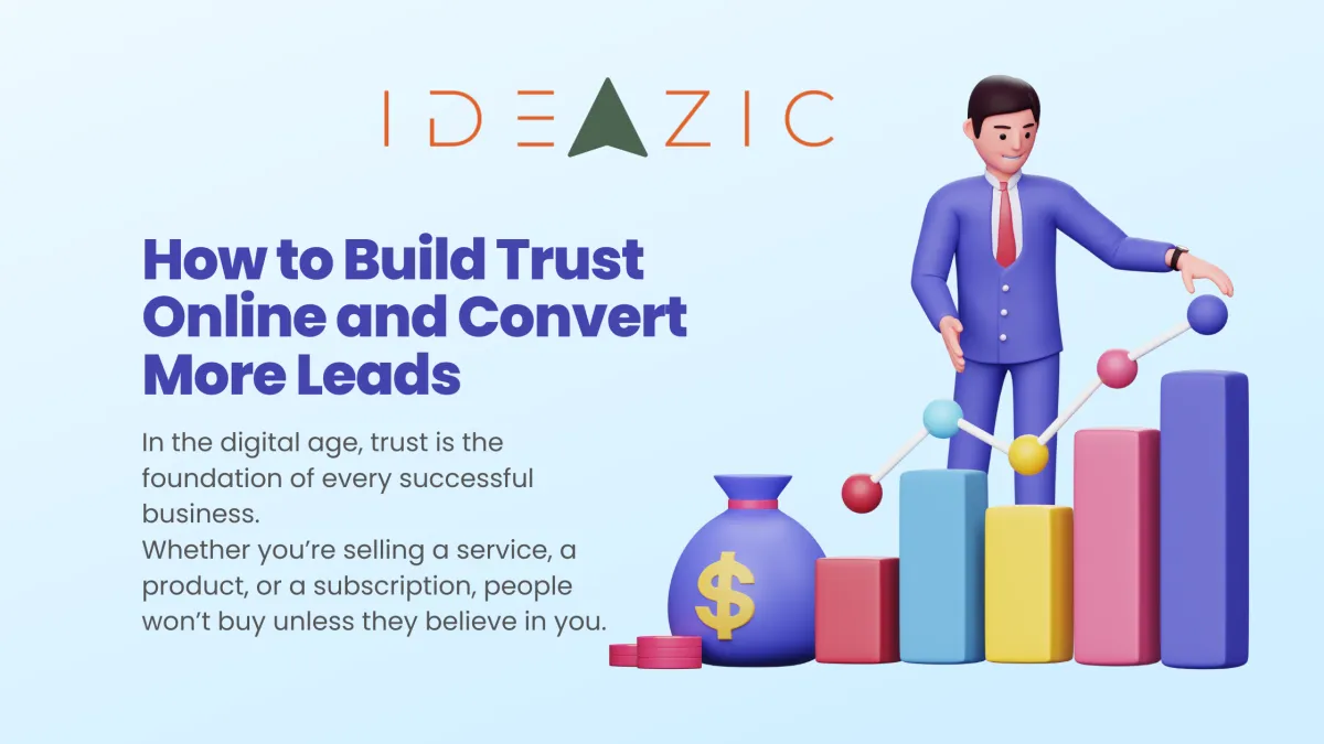 Business building trust online through transparent practices and strong customer relationships