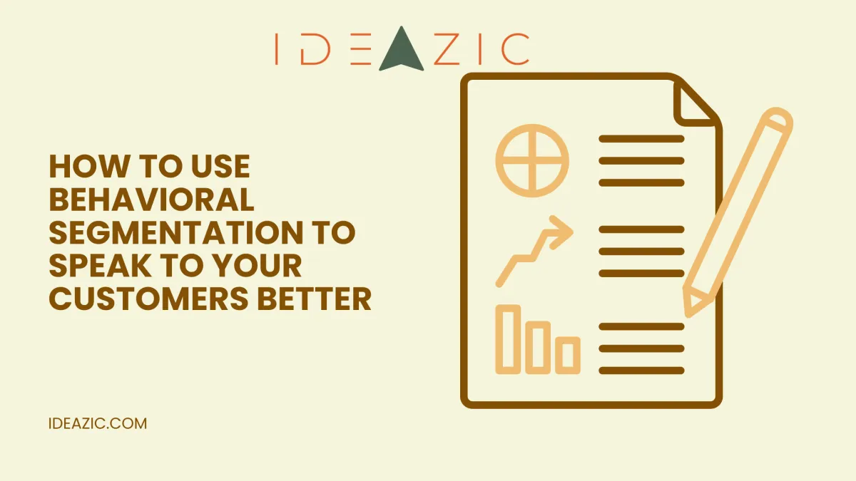 Illustration showing how businesses segment customers by behavior to personalize marketing and increase engagement