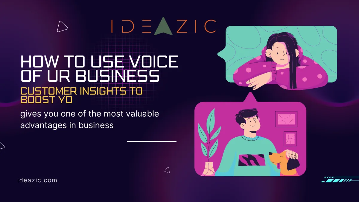 Business owner analyzing customer feedback to improve sales and marketing strategy using AI tools