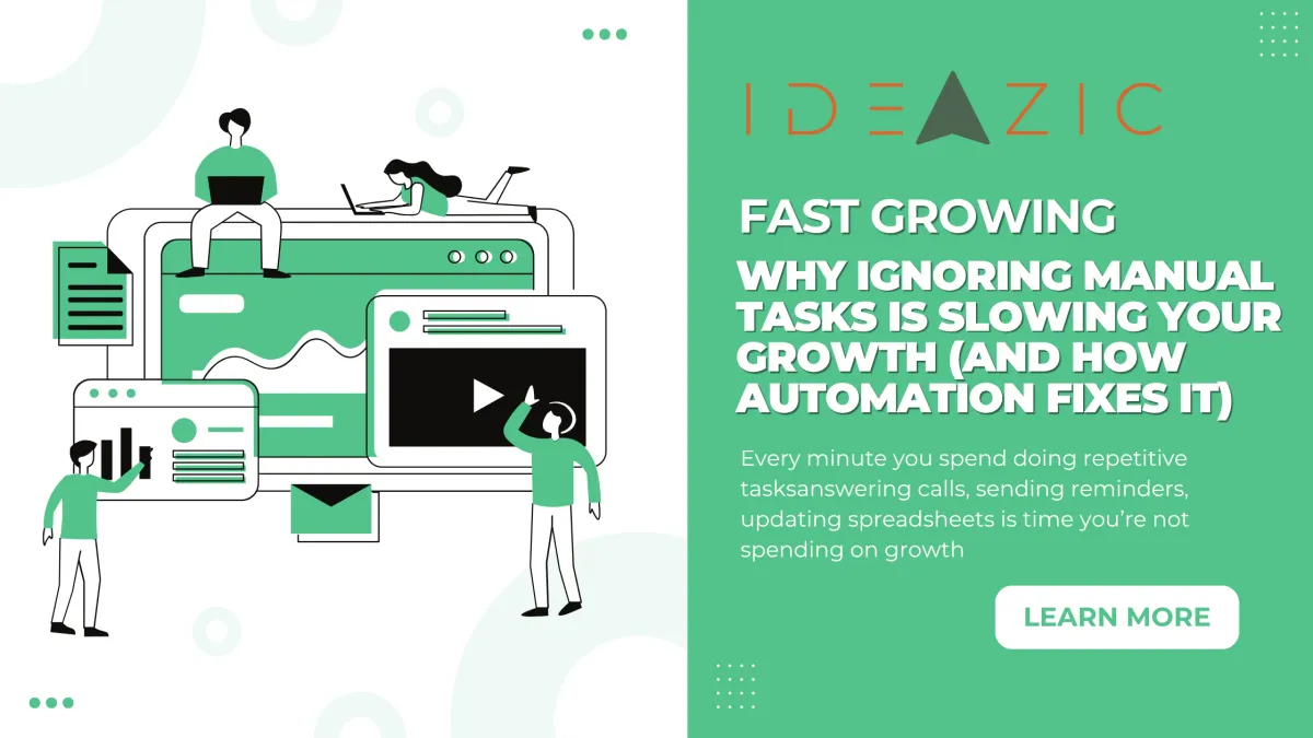 Business automation platform helping companies streamline operations, enhance customer engagement, and drive scalable growth with Ideazic Solutions