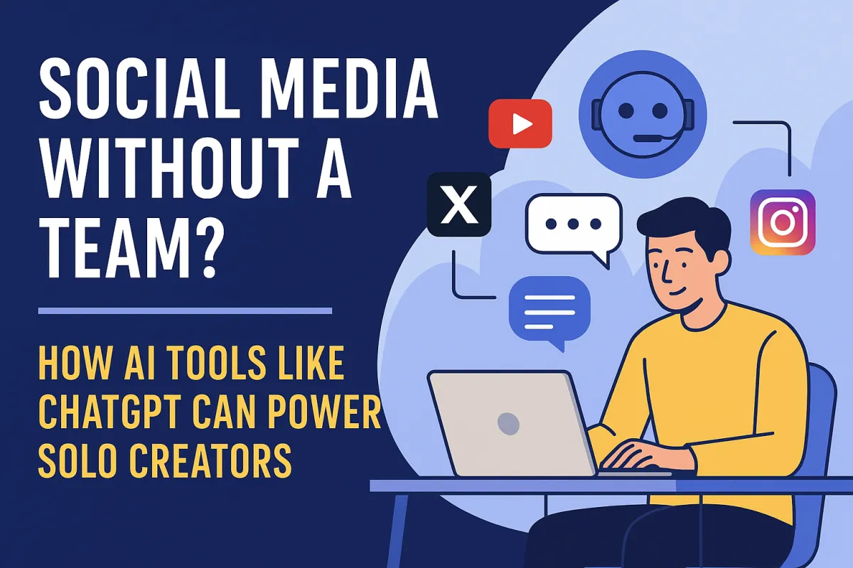 Social Media without team
