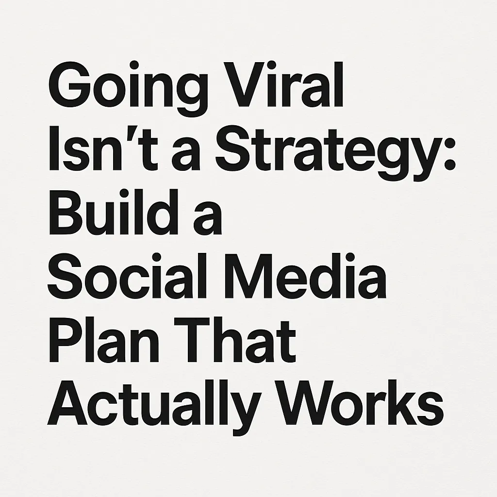 Social Media Plan