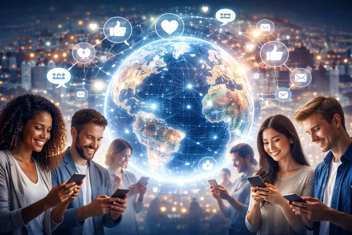 The Power of Social Media in Connecting a Global Society