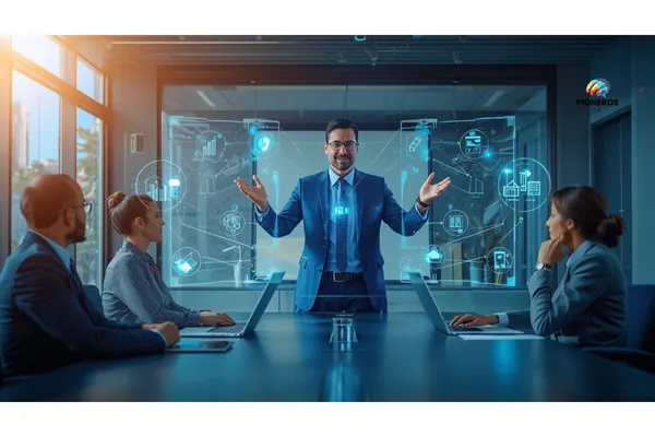 Consultor de inteligencia artificial ayudando a empresas a aplicar IA para automatizar procesos y tomar decisiones con datos.