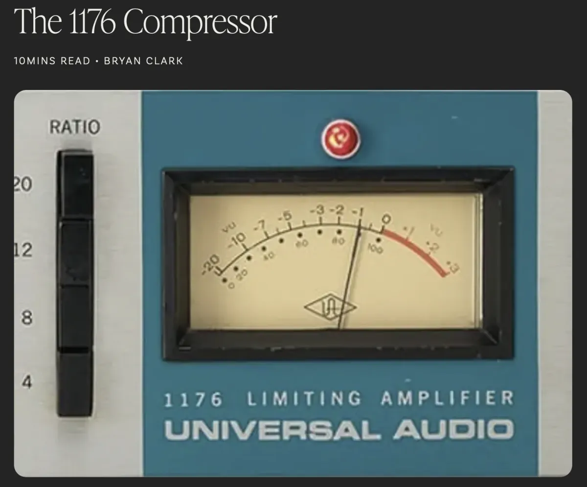 History of the 1176 Compressor