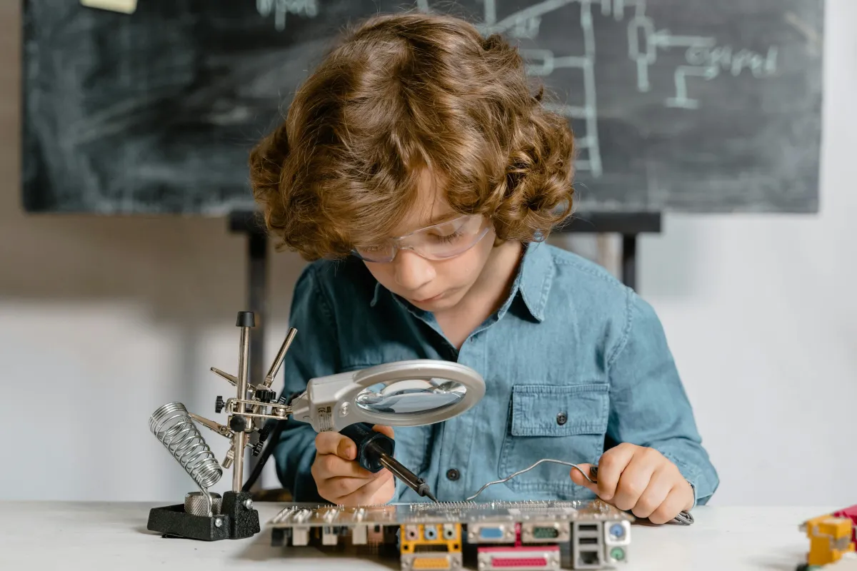 boy electrician