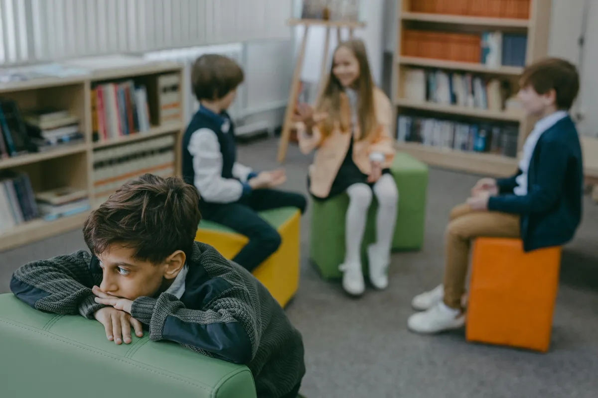 school boy social anxiety