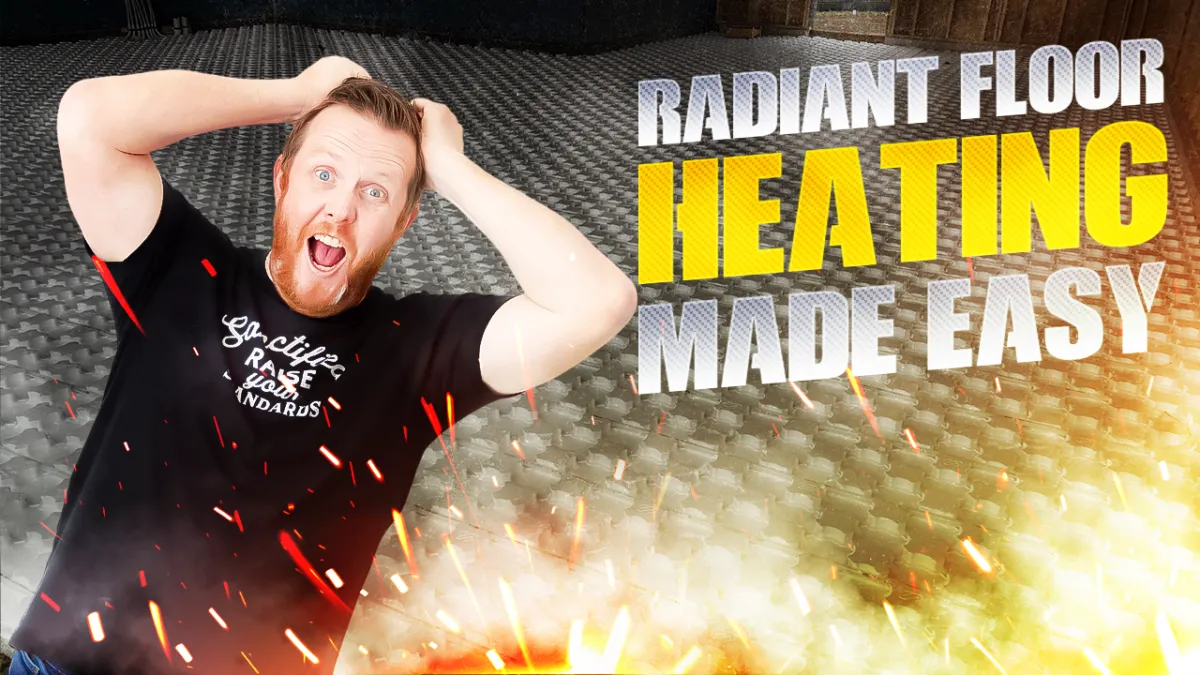 Radiant Garage Floor Heating: Made Easy with Heat Sheet