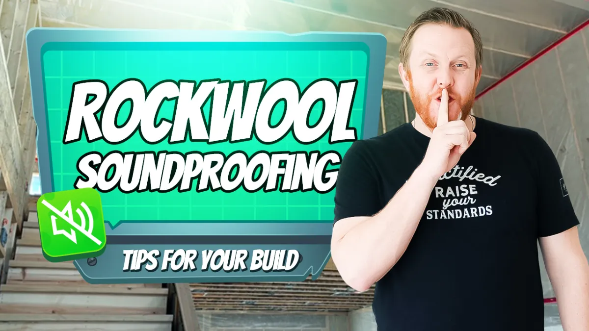 Why We Use Rockwool for Soundproofing Bedrooms & Bathrooms