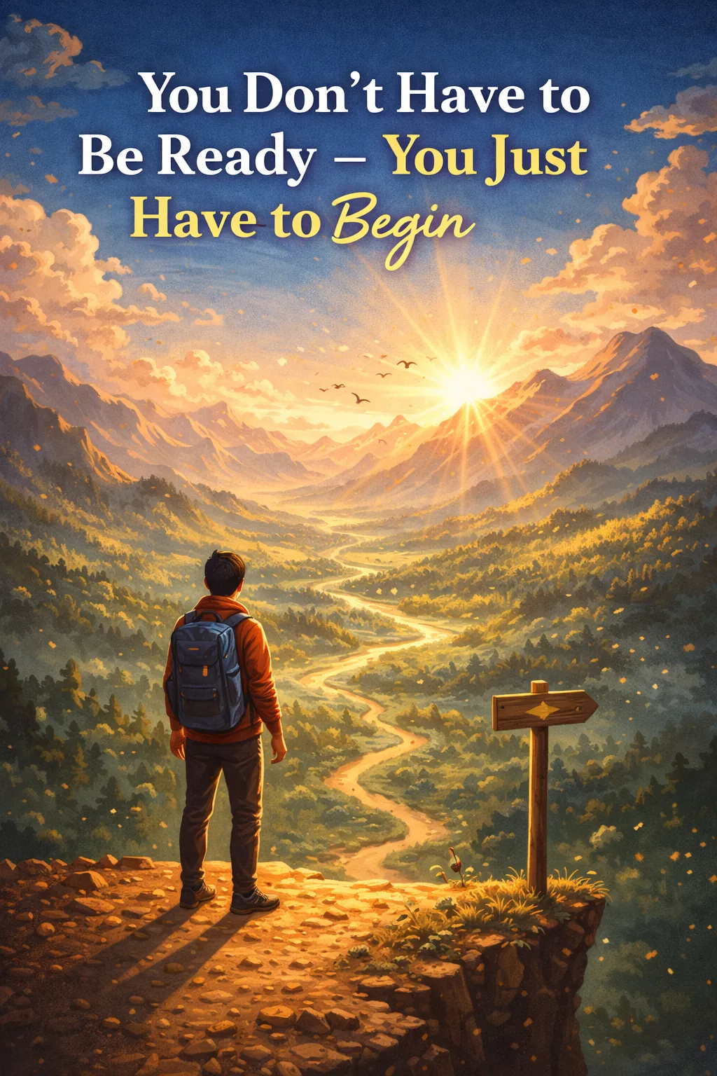 You Don’t Have to Be Ready — You Just Have to Begin