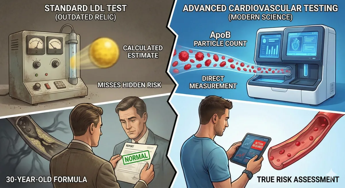 Your Doctor's Cholesterol Test Is Worthless: The Cardiovascular Time Bomb Hiding in "Normal" Numbers