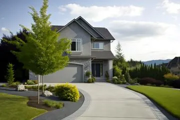 concrete driveway