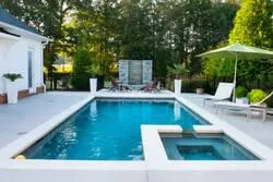 concrete pool deck