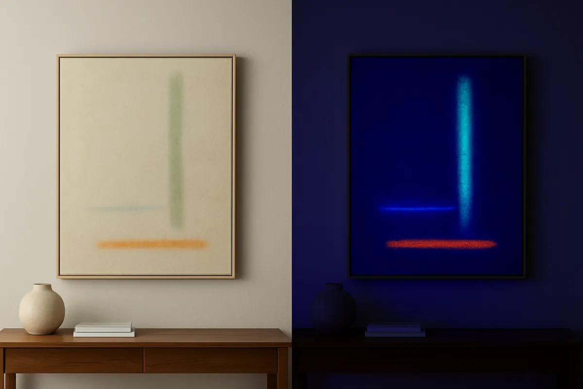 Day–Night-Kunst: Warum UV-Licht mehr ist als ein Effekt