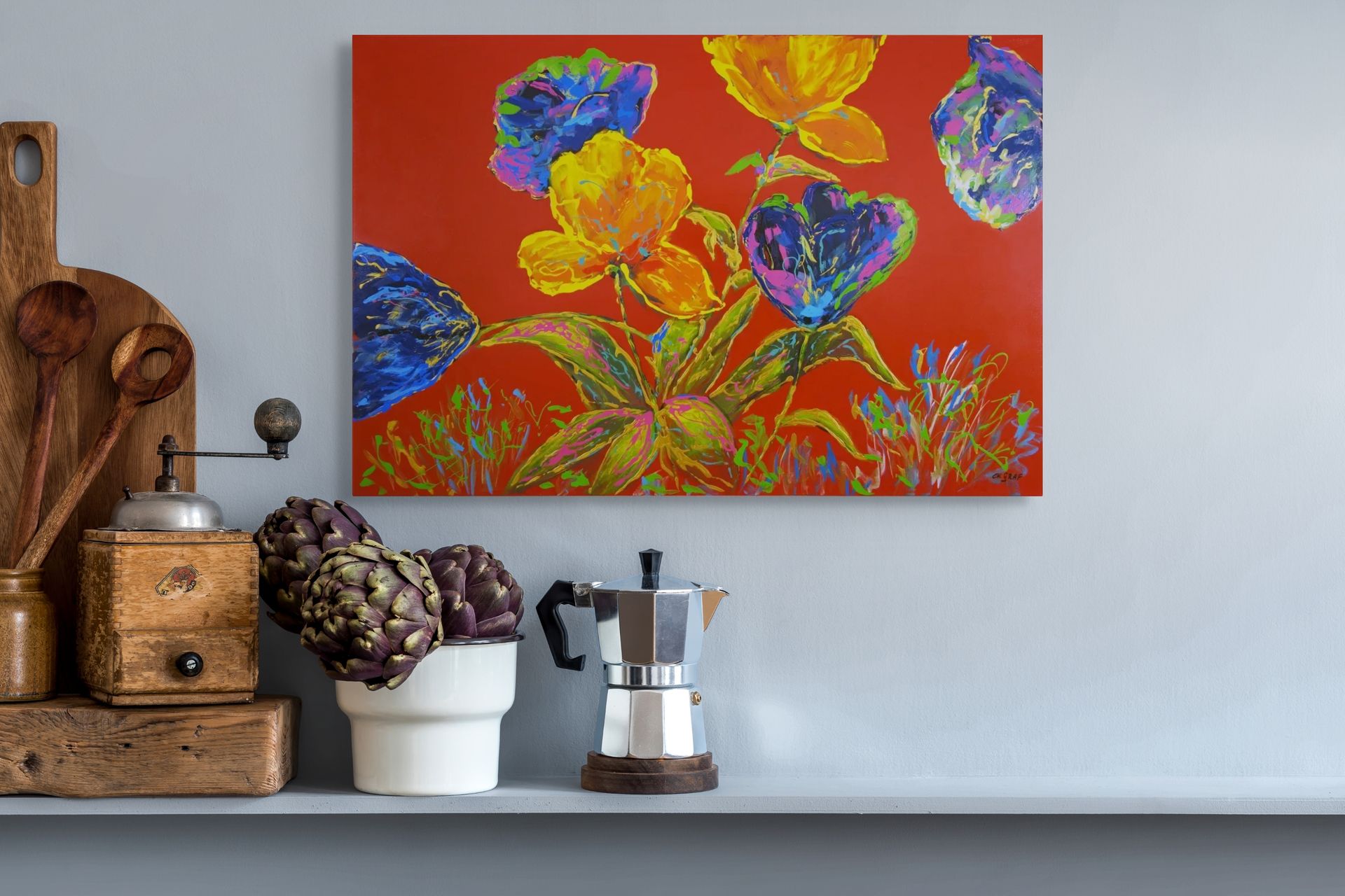 Werk der Woche: „Tulips“ – Christine Graf