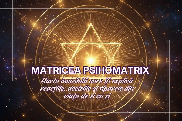 🧩 Matricea Psihomatrix – harta invizibilă care îți explică reacțiile, deciziile și tiparele din viața de zi cu zi