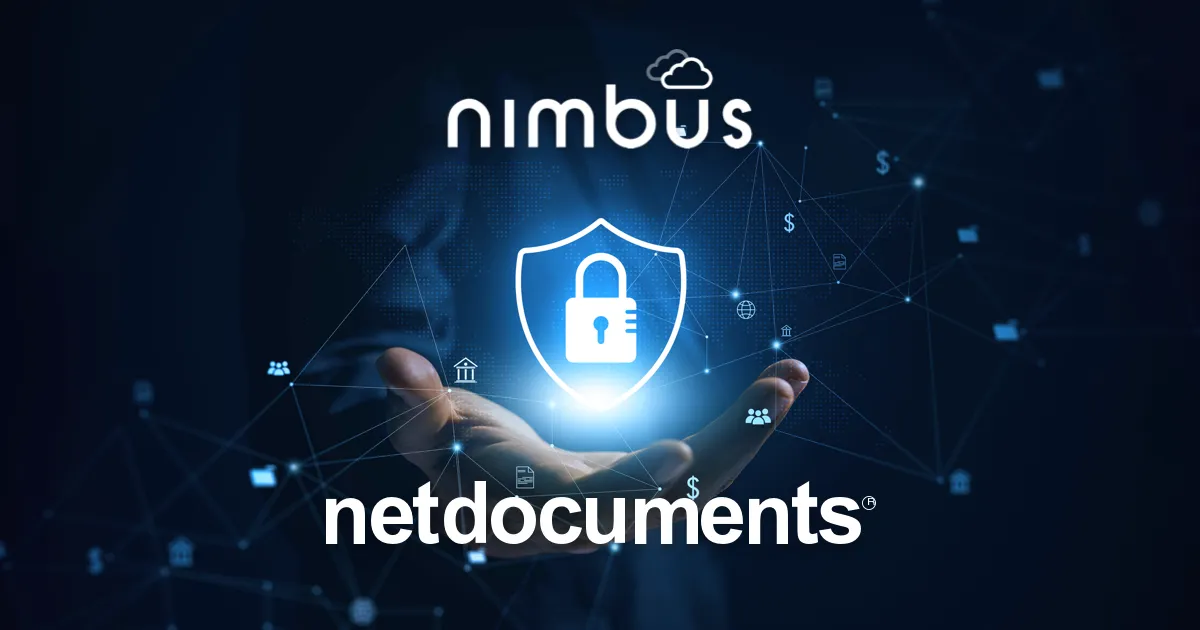 Nimbus Merges with Netdocuments