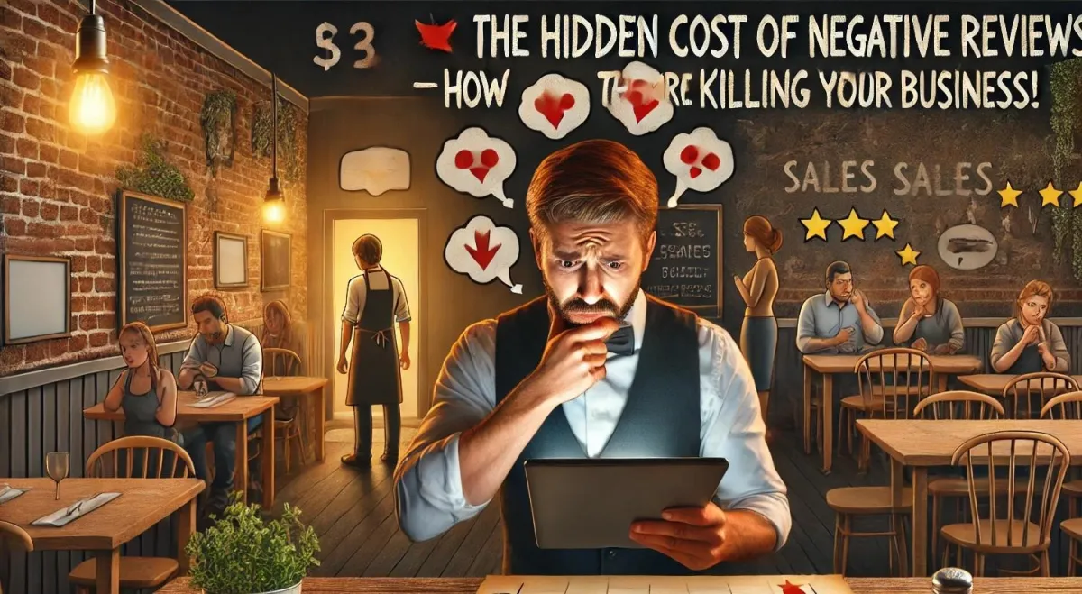 	🚨 The Hidden Cost of Negative Reviews – How They’re Killing Your Business!