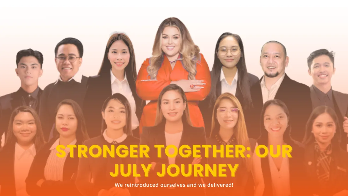 July 2025 I NEED A VA blog recap featuring team highlights, training, and anniversary celebration