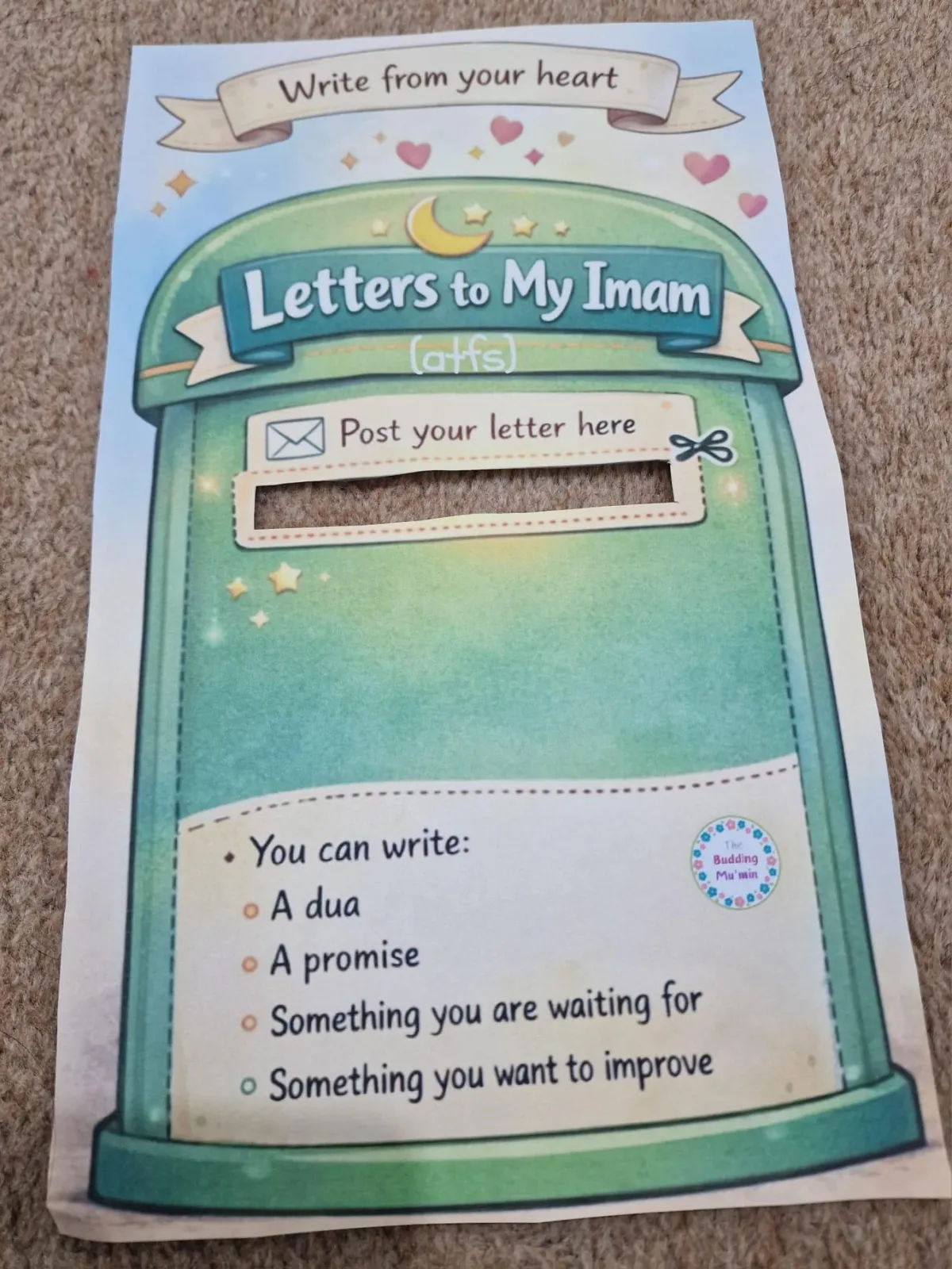  Posting my letters to my Imam (atfs) 