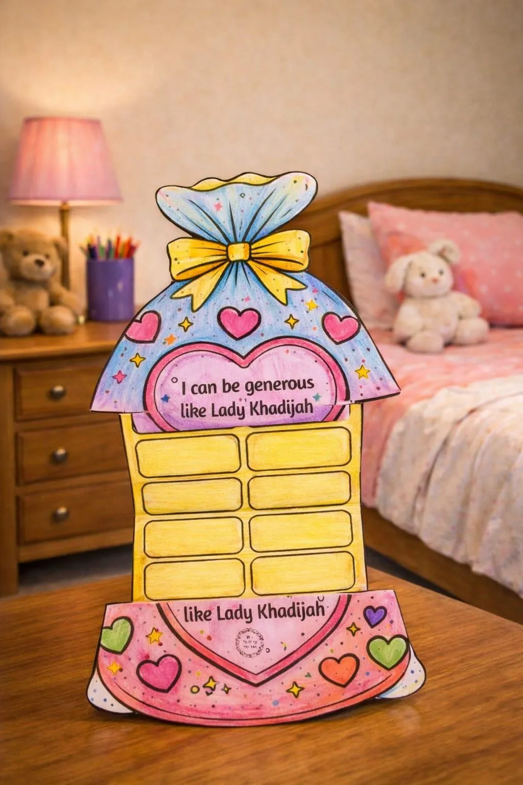 I can be generous like Lady Khadijah