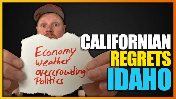 Ex-Californian EXPLAINS Why Californians are leaving Idaho
