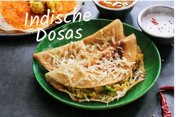 Indische Frühstück - Dosas