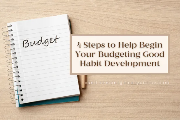 4 Steps to Help Begin Your Budgeting Good Habit Development