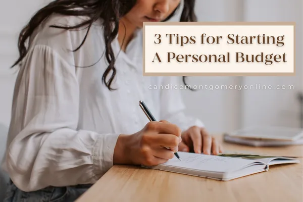 starting personal budget tips