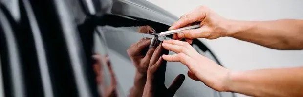 computer-cut window tint