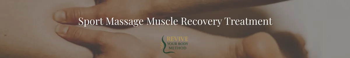 sport massage for muscle strain recovery deep tissue therapy improving healing and mobility