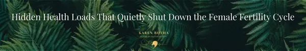 The Hidden Health Loads That Quietly Shut Down the Female Fertility Cycle