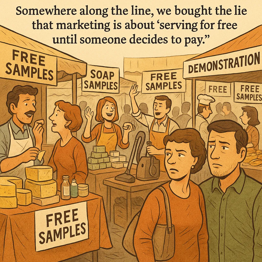 Somewhere we bought the lie