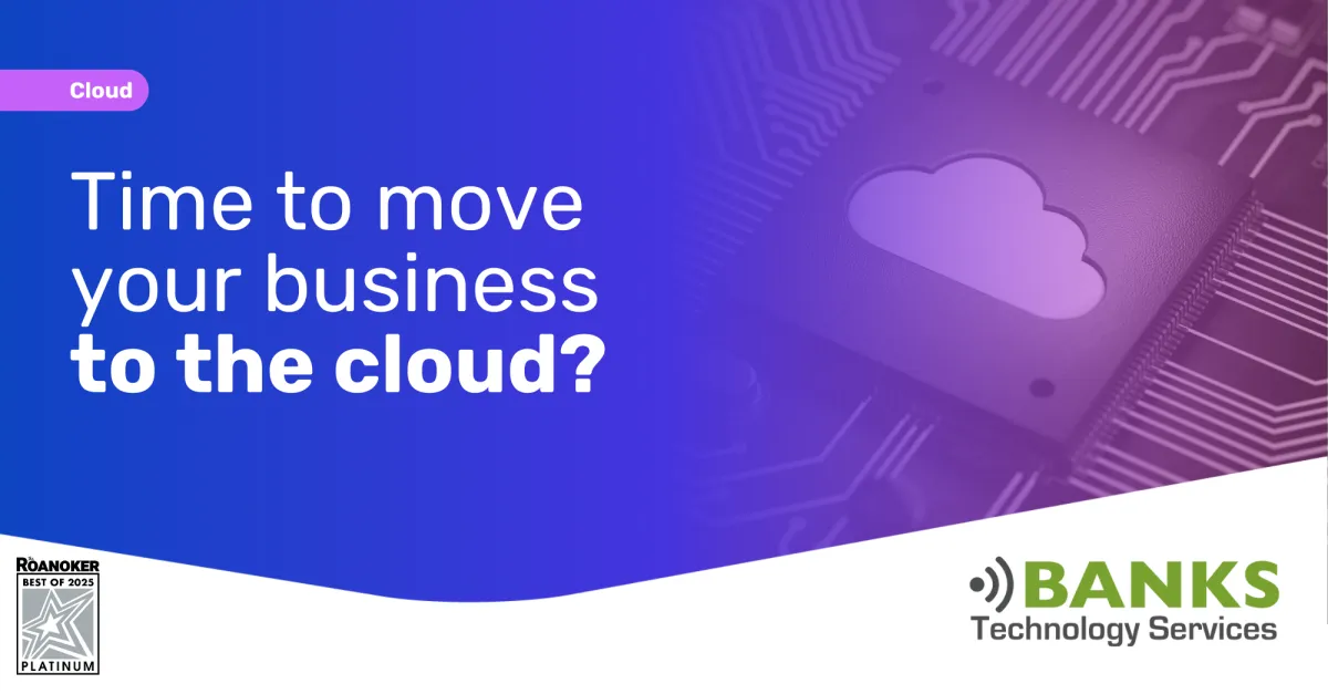 Time to move your business to the cloud?