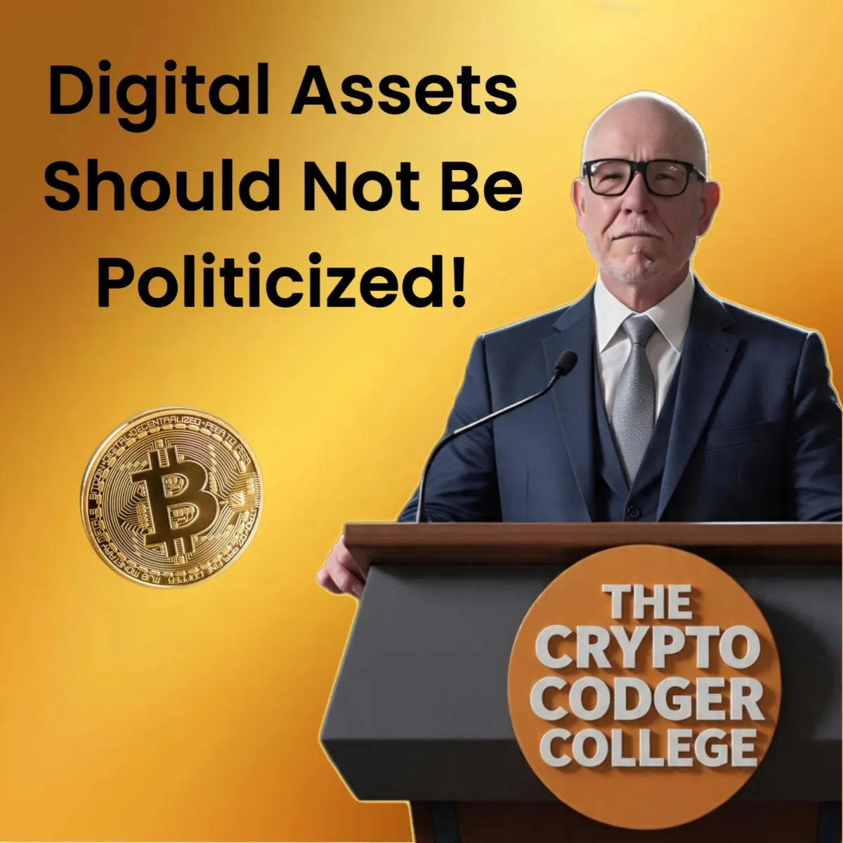 No Politics in Crypto!