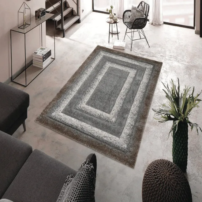 3D POLYESTER COLLECTION - 3D VEGAS - SILVER BEIGE