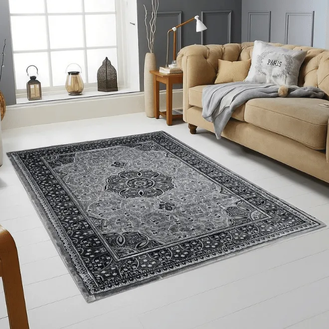 SULTAN COLLECTION DESIGN 395 - GREY BLACK
