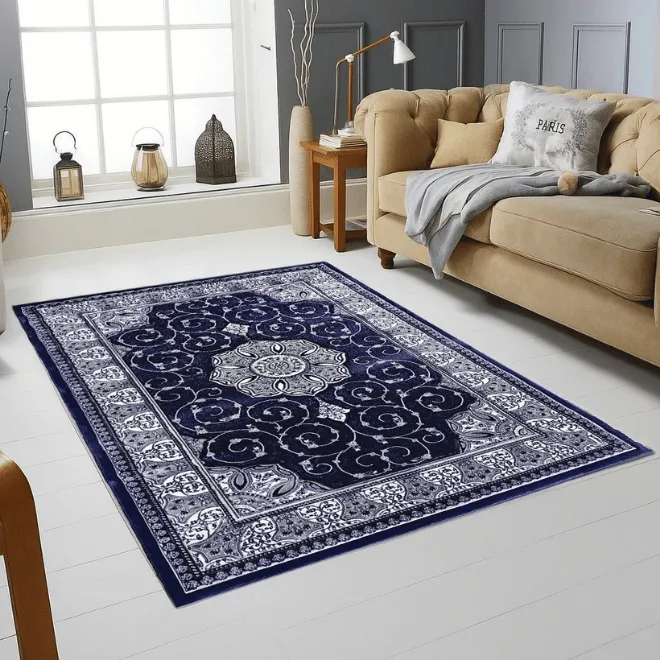 SULTAN COLLECTION DESIGN 395 - NAVY GREEN