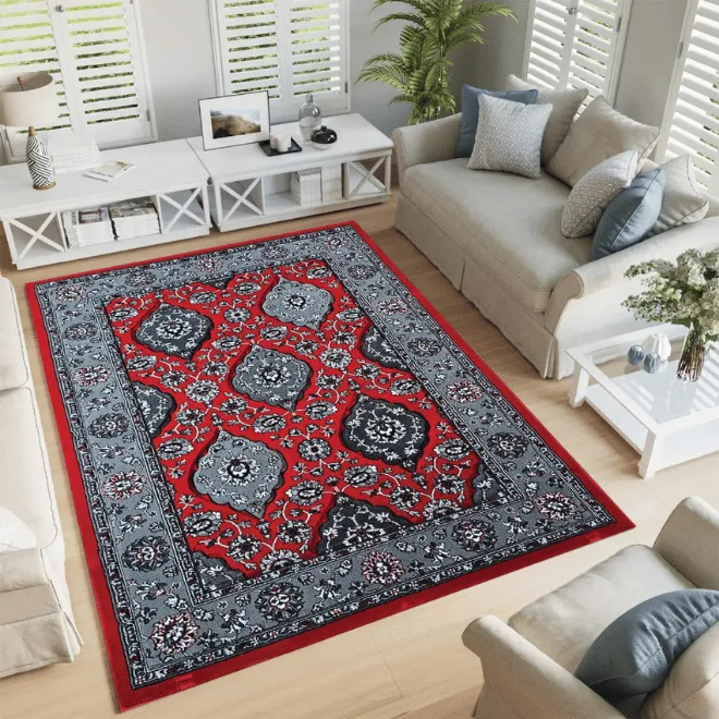 SULTAN COLLECTION DESIGN 437 - RED