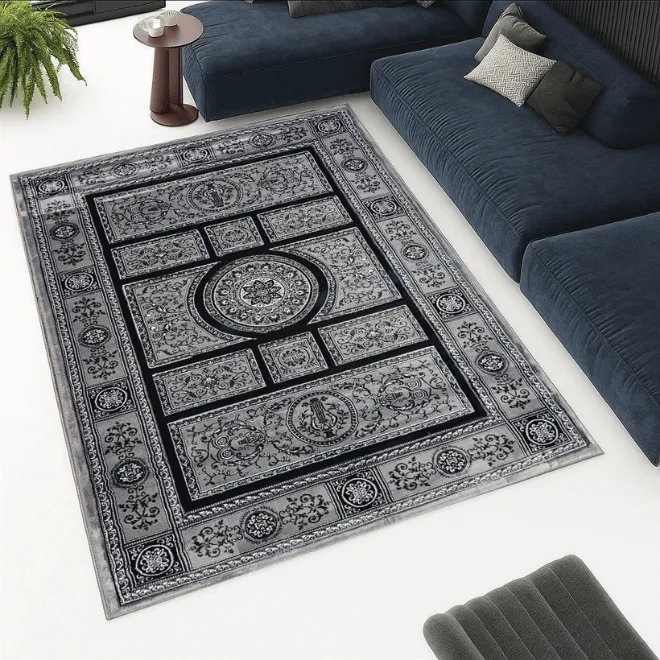 SULTAN COLLECTION DESIGN 747 - GREY BLACK