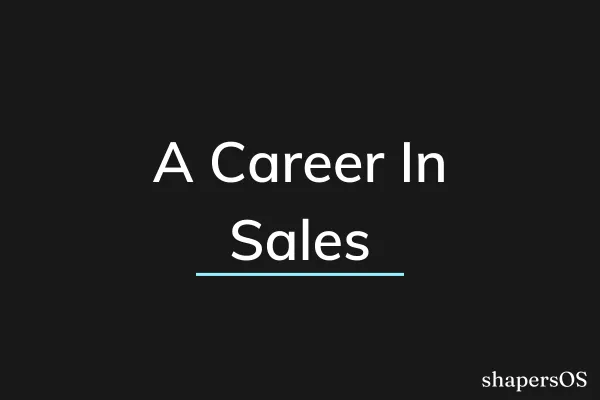 Sales Career