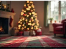 Weihnachtsbaum-Szene