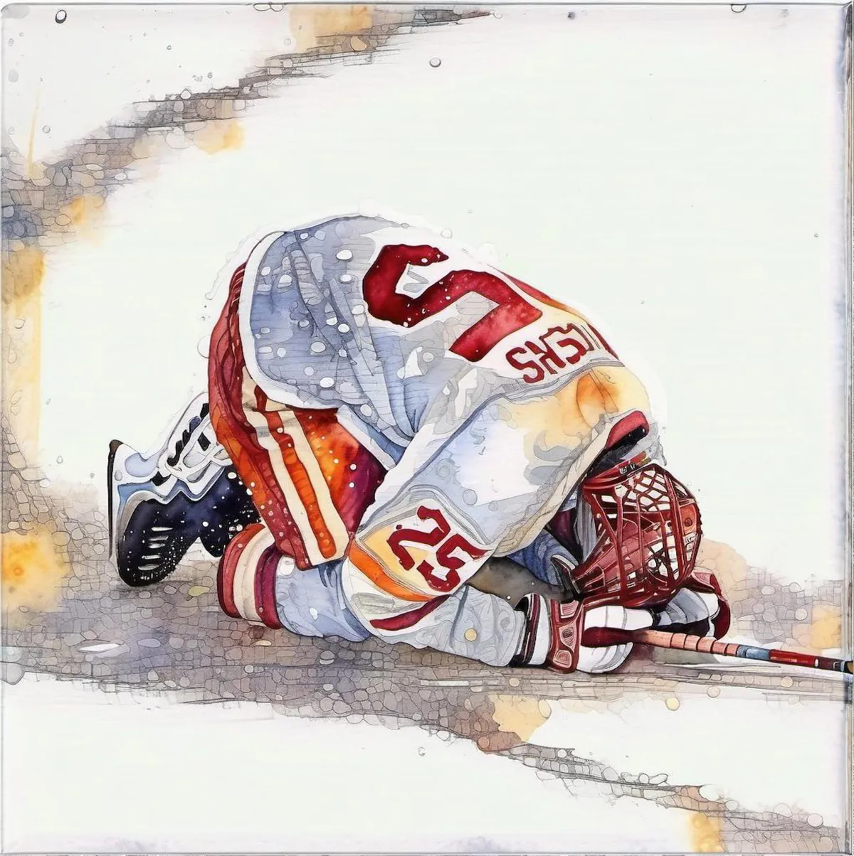 devastated player