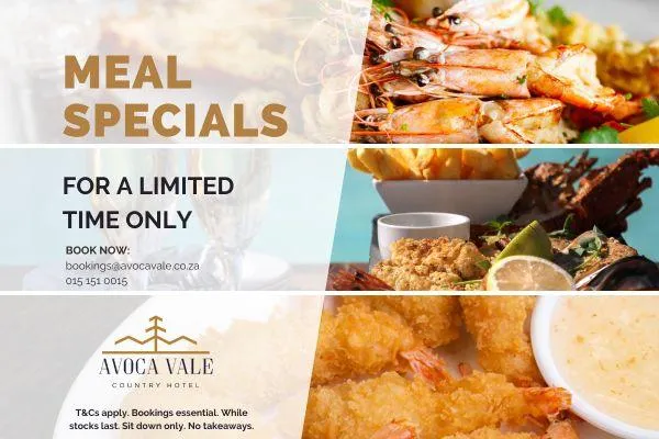 Food specials at Avoca Vale