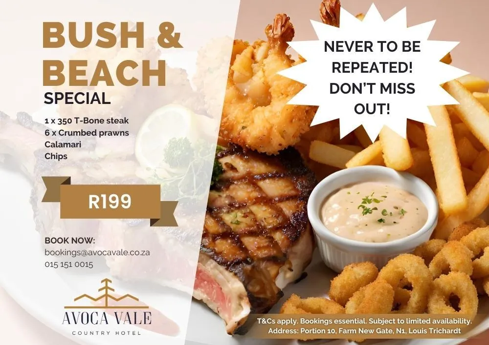 Avoca Vale Dining Promotion