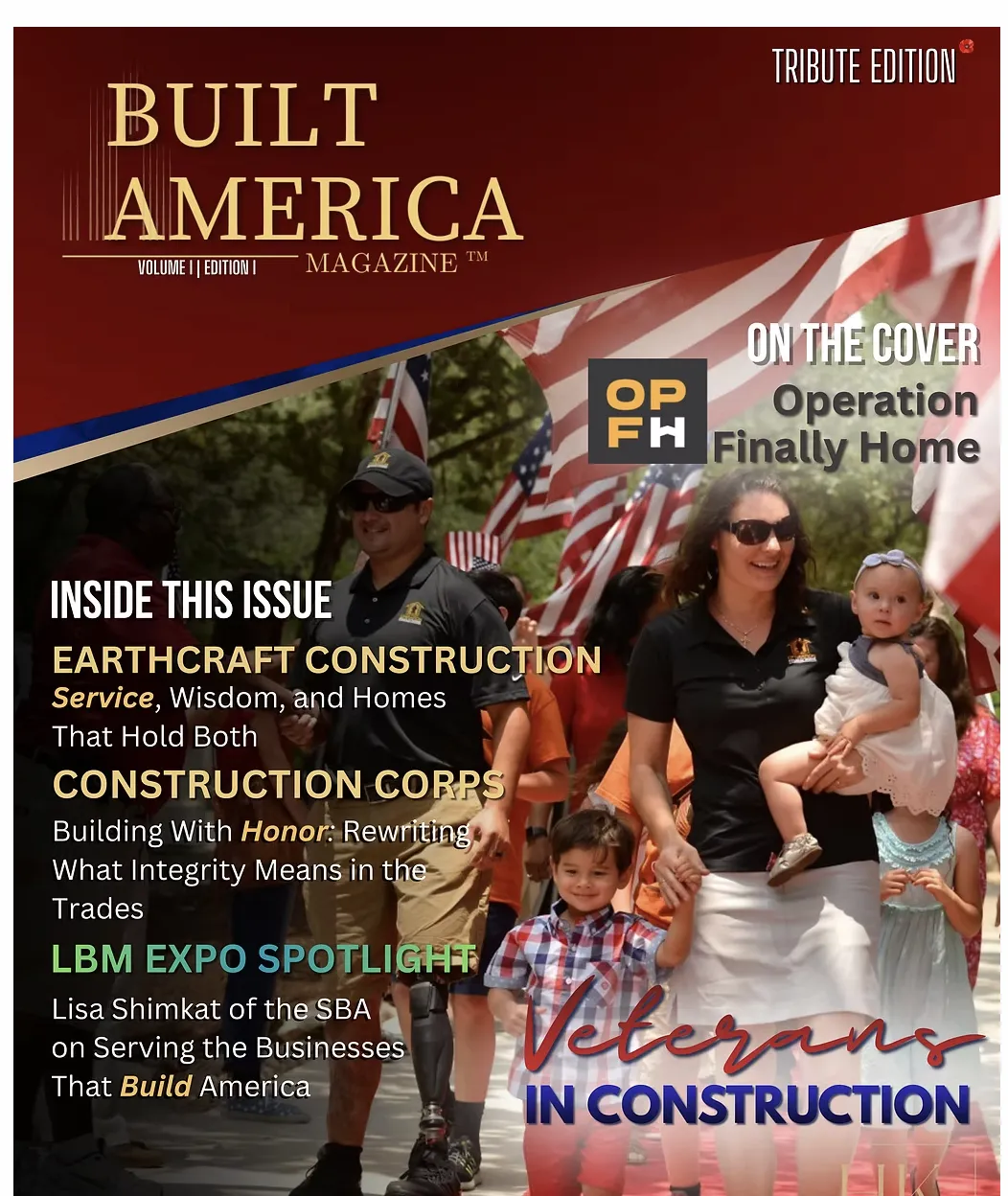 EarthCraft Featured in Built America Magazine’s Veterans Tribute Edition