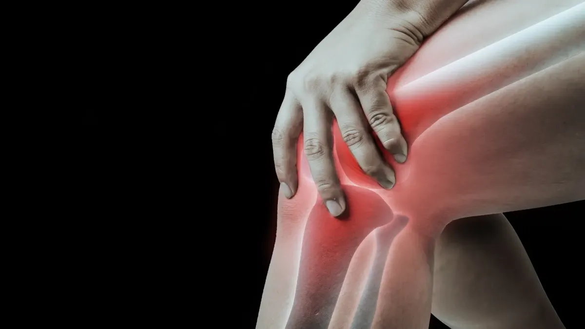Should I keep my knee straight or bent?