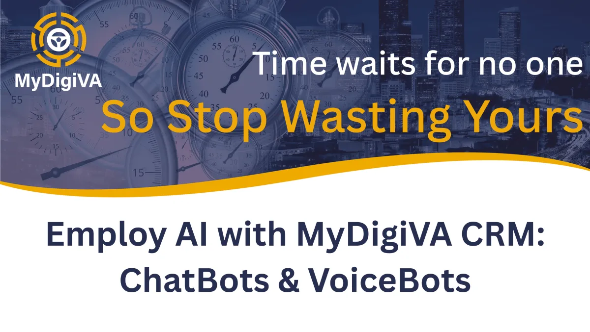Employ AI with MyDigiVA CRM: ChatBots & VoiceBots